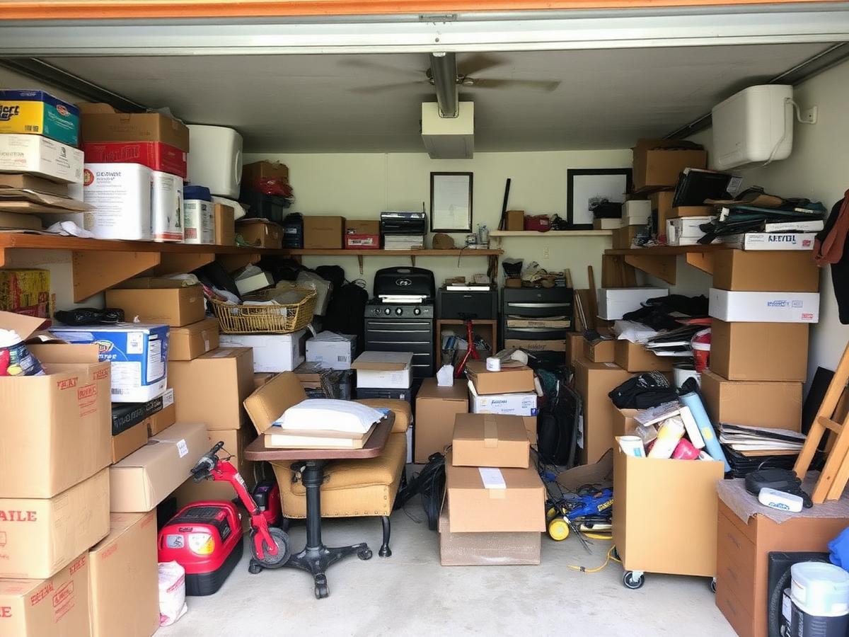 Garage Clearance Before
